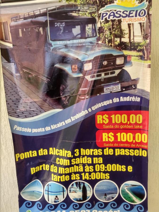 Apartamento No Golden Lake - Pe Na Areia, Agua De Coco E Cervejinha Arraial do Cabo Esterno foto